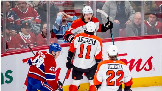 Zegras Stays Hot as Flyers Roll Past Canadiens 4–1 (Flyers News)